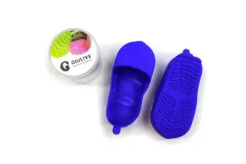 Mbulesë këpucësh Giulive Cap Shoe Protection Galosh, silikon, për fëmijë, blu fluo