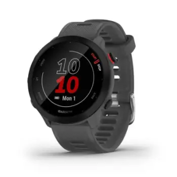 Orë sportive Garmin Forerunner 55, GPS, monitorim rrahjesh zemre, gri
