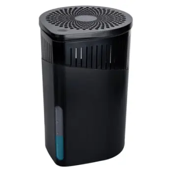 Avullues ajri Ruhhy Mini, pajisje elektrike, depozitë uji transparente, i zi