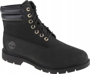 Çizme Timberland 6 in Basic Boot 0A27X6, lëkurë nubuck, për meshkuj, të zeza