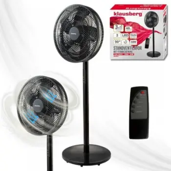 Ventilator dyshemeje Klausberg KB-9041, 40 cm, 50W, i zi
