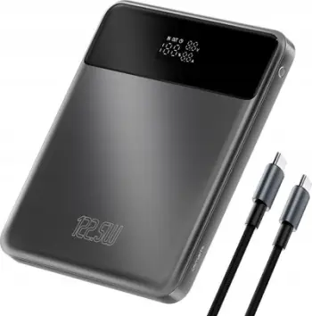 Power bank 4smarts Enterprise Slim, 20000mAh, 122.5W, gri hapësinor