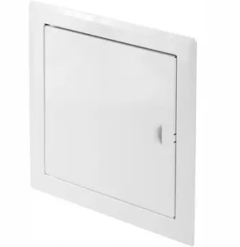 Derë inspektimi metalike Awenta DM89, 250x250 mm, e bardhë