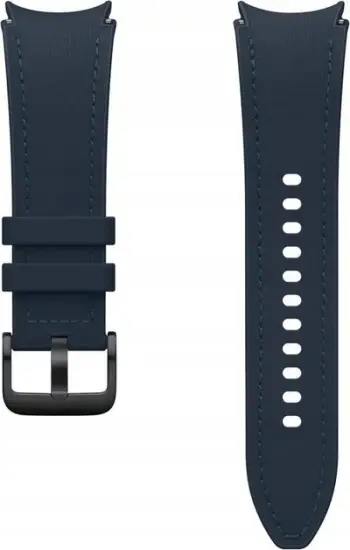 Rrip ore Samsung Watch 4 5 6 Hybrid Eco Leather, 20mm, S M, indigo