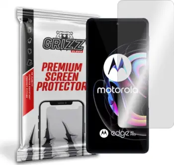 Xham mbrojtës hibrid Grizz për Motorola Edge 20 Pro 5G, transparent