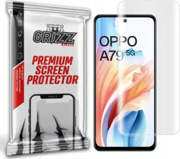 Folie mbrojtëse ekrani GrizzGlass Hydrofilm për Oppo A79, hidrogel, transparente