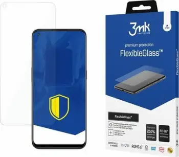 Mbrojtës ekrani 3MK FlexibleGlass për OnePlus Nord N100, xham hibrid, transparents