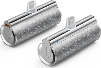 Powerbank Veger, 5000mAh, Lightning i integruar, PD QC3.0, i bardhë