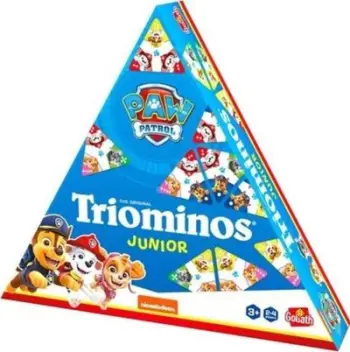 Lojë tavoline Ravensburger PAW Patrol Triominos Junior, për fëmijë