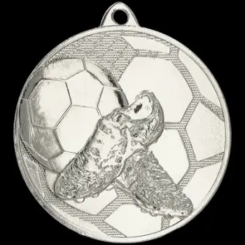Medalje sportive Victoria Sport 13678997, futboll, çelik, ngjyrë argjendi