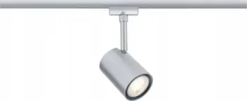 Spot shinat Paulmann URail Luxe, GU10, krom mat, i argjendtë