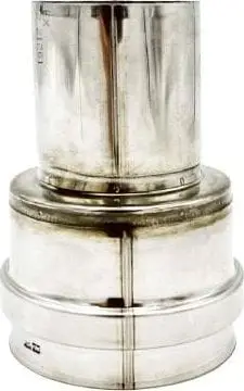 Reduktor turbo Spiroflex 80/60, inox 0.5mm, për oxhak