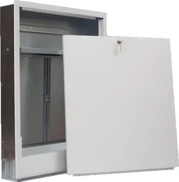 Kabinet i murit Sigma Li, për 10 qarqe, 710mm, i bardhë