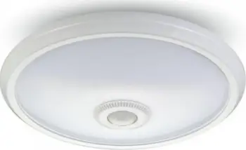 Dritë tavani V-TAC LED Dome, sensor PIR, 900lm, e bardhë