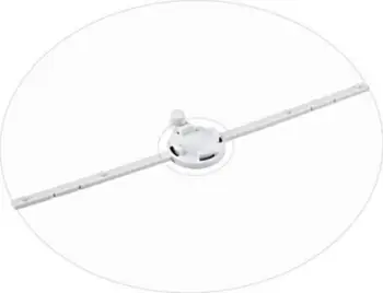 Flap kthimi airRoxy 120, për ventilatorë banjo PRIM PREMIUM PRESTIGE ARID ARC, plastik