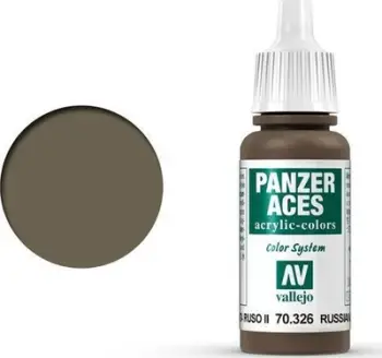 Bojë akrilike Vallejo Panzer Aces VAL326, 17ml, Russian Tank Crew II