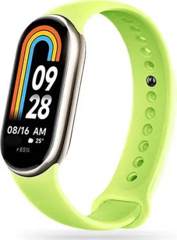 Rrip smartwatch Tech-Protect Iconband, për Xiaomi Smart Band 8 8 NFC, TPU, lime