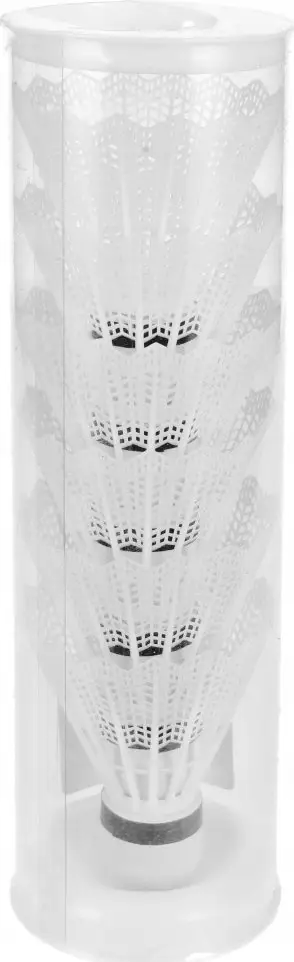 Toptha badminton Mega Creative 532468, plastikë, set 6 copë, të bardhë