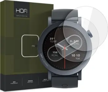 Xham mbrojtës Hofi Glass Pro+, 2 copë, për Nothing CMF Watch Pro 2, transparent