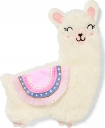Lodër pelushi BABYONO Cuddly Lama Lulu, për foshnje 0m+, rozë