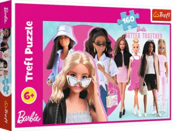 Puzzle Barbie Better Together, 160 pjesë, shumëngjyrësh