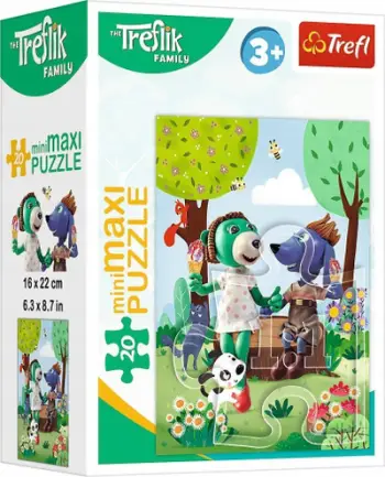 Puzzle Trefl MiniMaxi Day of the Ików, 20 pjesë, shumëngjyrësh