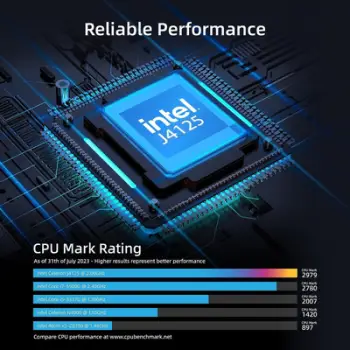 Kompjuter mini stick MeLE PCG02 GLK, Intel Celeron J4125, 8GB RAM 128GB, i zi
