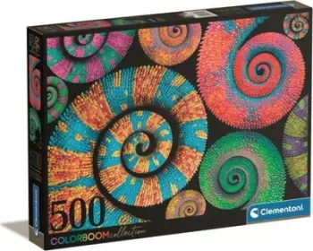Puzzle Clementoni Color Boom Curly Tails, 500 copë, shumëngjyrësh