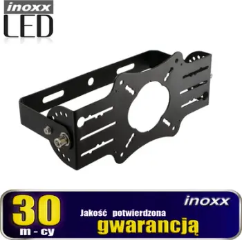 Mbajtëse sipërfaqësore Inoxx HB UFO Handle FS, për projektorë LED High Bay 100W 200W, e zezë