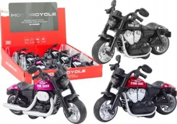 Motocikletë lodër LEAN Toys Harley Sports, me fërkim, shumëngjyrëshe