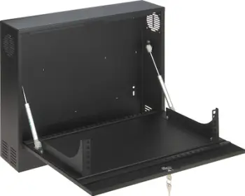 Rack vertikal Skria Skria StalFlex, 19", 2U 130 mm, i zi