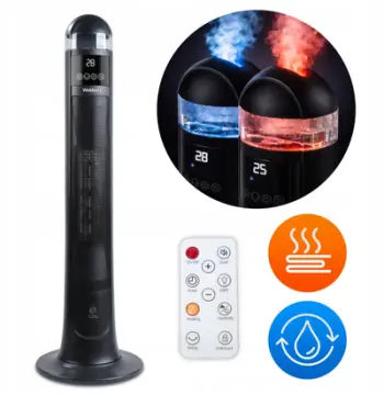Ngrohës kulle qeramike Webber ETNA, 2200W, me lagështues, i zi