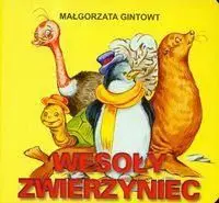 Libër për fëmijë Małgorzata Gintowt Happy Menagerie, i ilustruar, me ngjyra