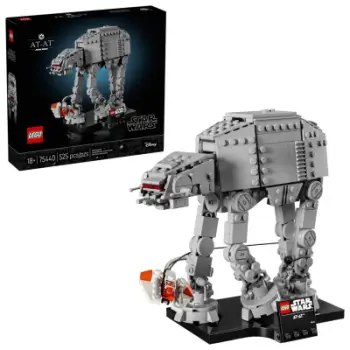 Set ndërtimi LEGO Star Wars AT-AT 75440, 525 pjesë, për të rritur, gri