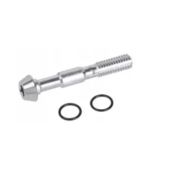 Set vidë banjo frena biçiklete Shimano SM-BH90, me O-ring, metalik