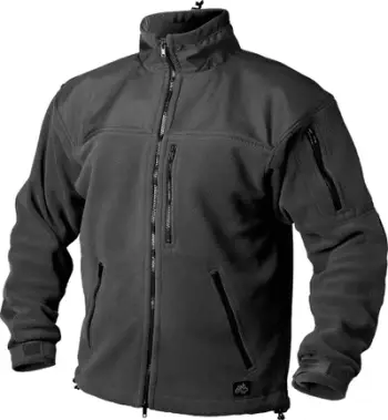 Xhaketë fleece Helikon Classic Army, 300 g/m², madhësia XL, e zezë