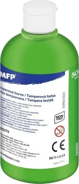 Bojë tempera MFP, 500ml, e gjelbër e çelët