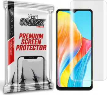 Folje mbrojtëse hydrogel GrizzGlass Hydrofilm për Oppo A38, fleksibile, transparente