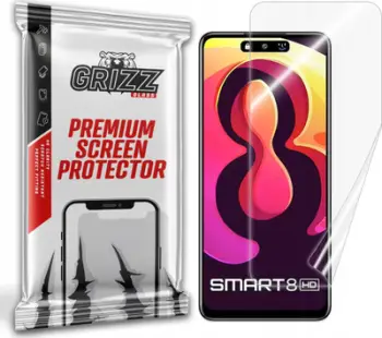 Filmi mbrojtës GrizzGlass CeramicFilm për Infinix Smart 8 HD, keramik fleksibël, transparent