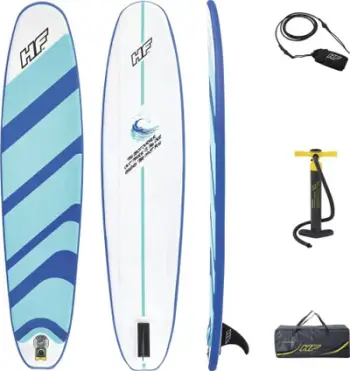 Dërrasë sërfi me ajër Bestway Hydro Force, set me pompë dhe litar, blu
