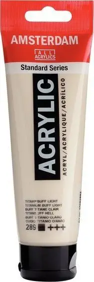 Ngjyrë akrilike Royal Talens Amsterdam, 120 ml, Titanium Buff Light