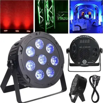 Reflektor LED Light4Me Quad PAR MKII, 8x10W RGBW, DMX, i zi