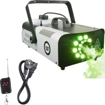Makine tymi LIGHT4ME FOG 1500 LED, 1500W, rezervuar 2L, me telekomande