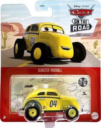 Lodër makinë metalike Disney Pixar Cars 1:55, rrota lëvizëse, shumëngjyrëshe