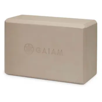 Bllok yoga Gaiam Essentials 65382, shkumë, 7 cm, bezhë