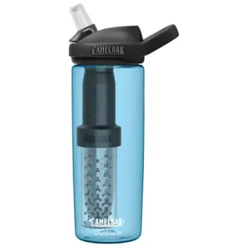 Shishe uji me filtër CamelBak Eddy+ Lifestraw, 1L, pa BPA, blu