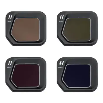 Set filtrosh ND DJI Mavic 3 Classic, ND8 ND16 ND32 ND64, për dron, i zi