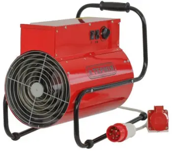 Ngrohës ajri industrial Termia AO EVO 6.0/0.4, 400V, çelik inox, gri