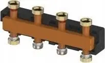 Manifold ngrohjeje Meibes, deri 70 kW, 3 qarqe, standard