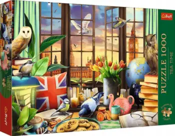 Puzzle Trefl Premium Plus All Things British, 1000 pjesë, për të rritur, shumëngjyrësh